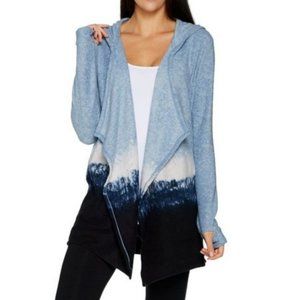 Cuddl Duds Fleecewear Stretch Dip Dye Hooded Wrap 11033